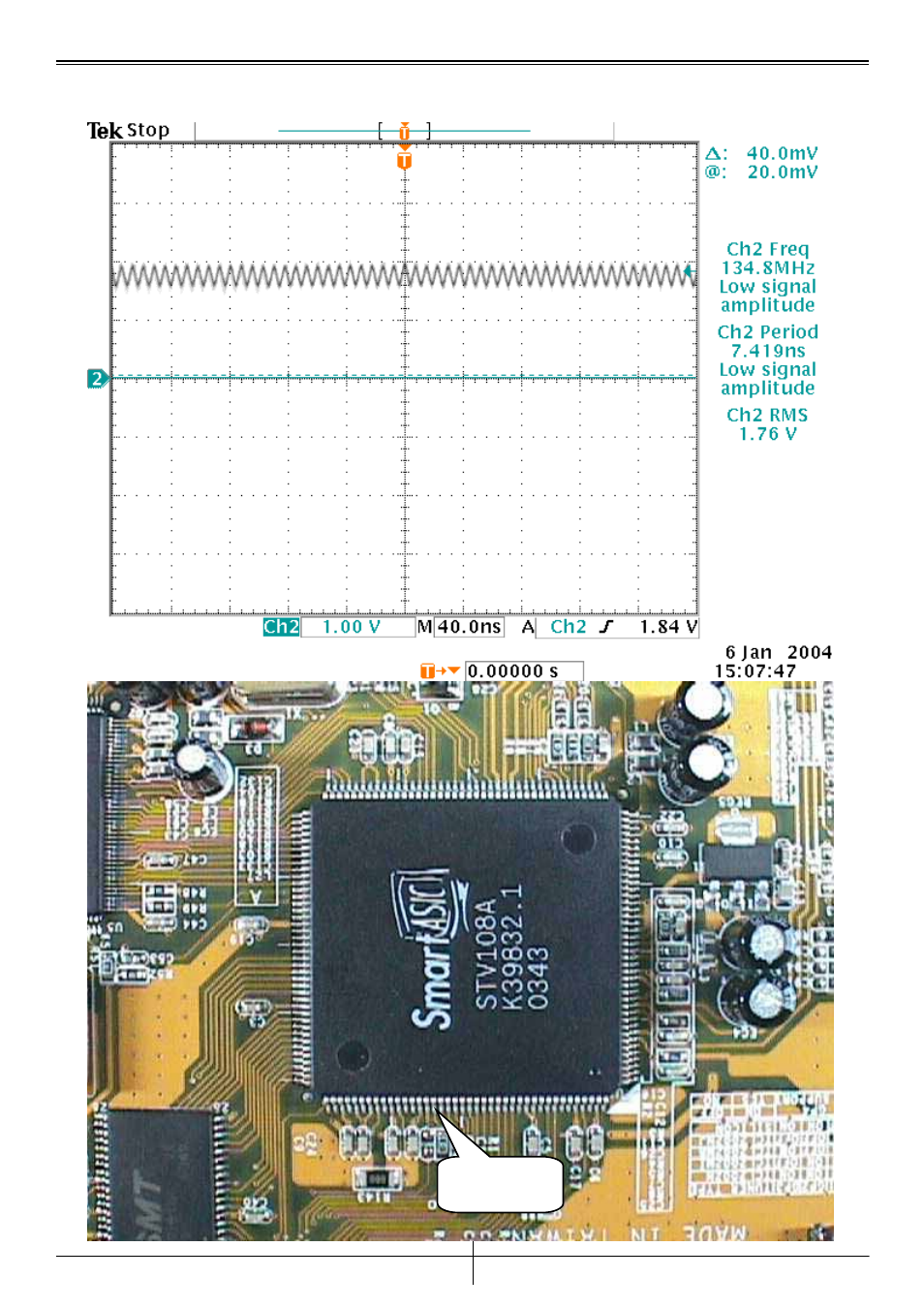 K. check u1 ram_clk signal | GENIUS TVB-S201 PRO User Manual | Page 15 / 18