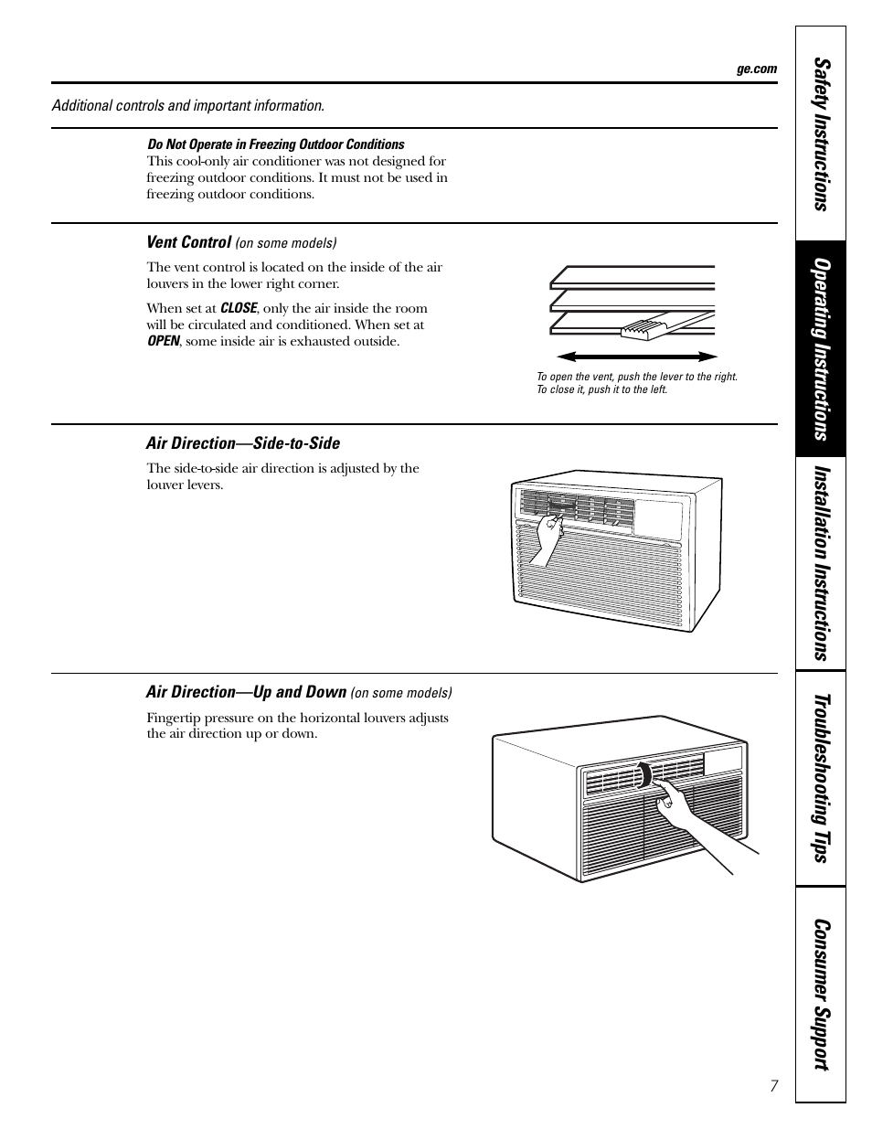 GE Money USA ASQ05 User Manual | Page 7 / 36