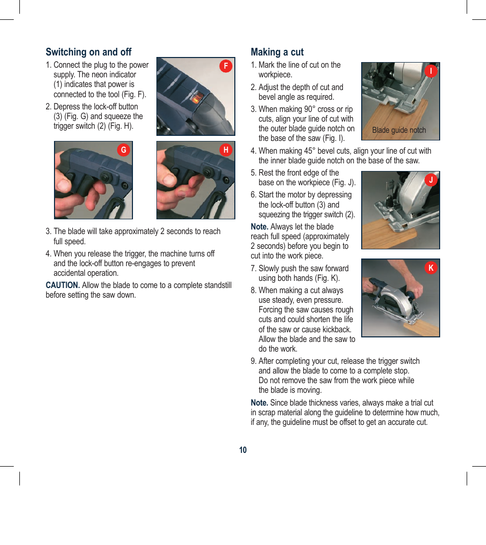 Global Machinery Company MPS184M User Manual | Page 10 / 16