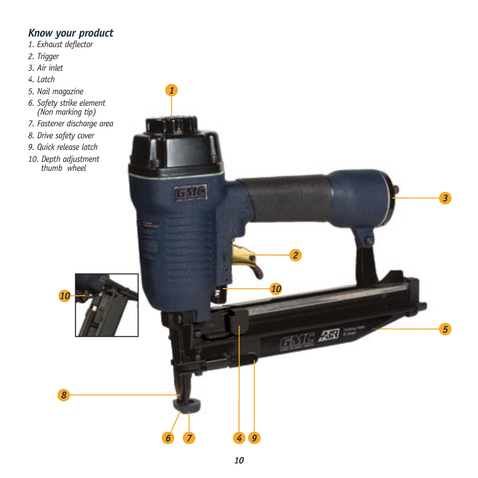 Global Machinery Company ATBR1650K User Manual | Page 10 / 16