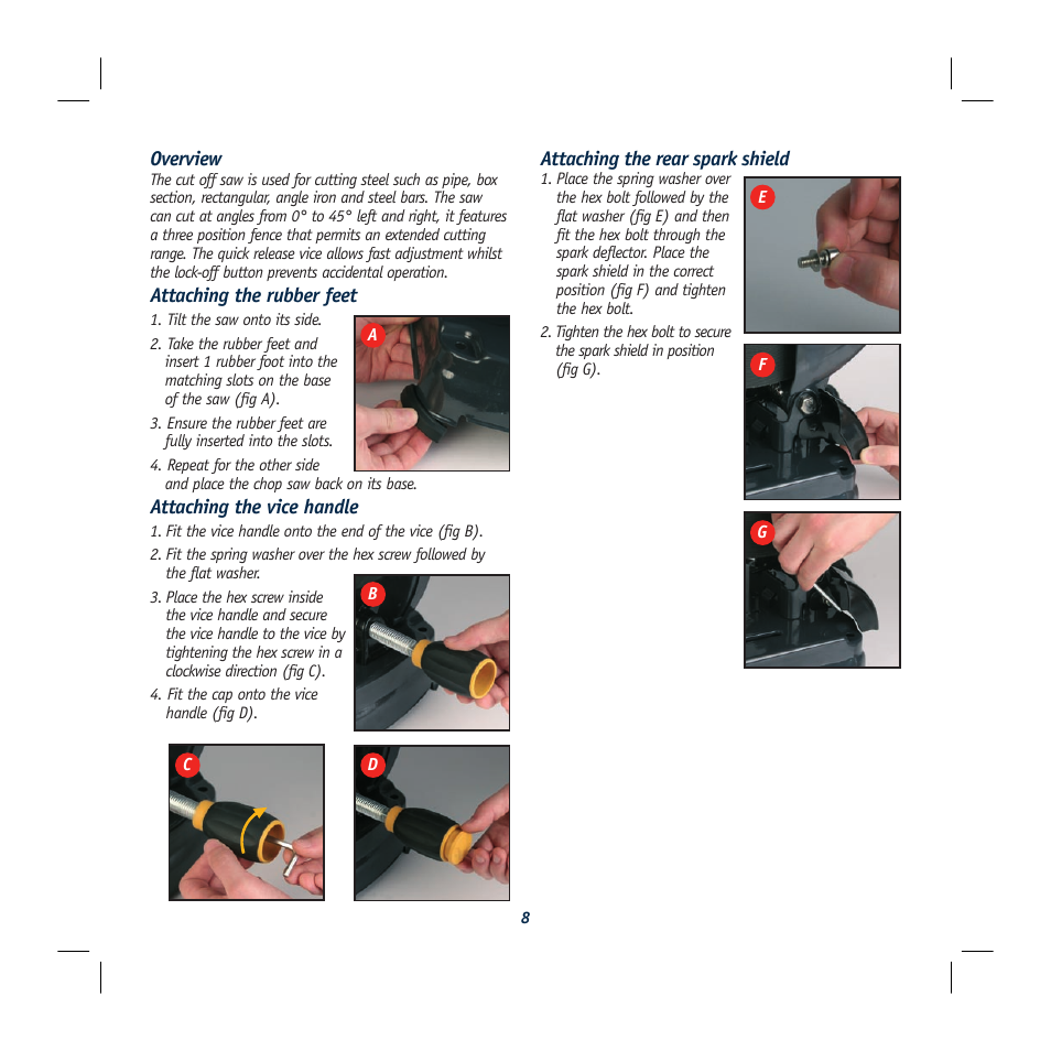 Global Machinery Company MX355C User Manual | Page 8 / 16