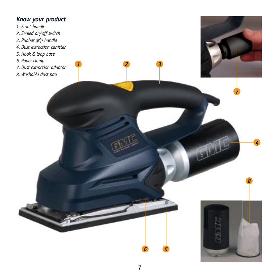 Global Machinery Company SA186 User Manual | Page 7 / 11