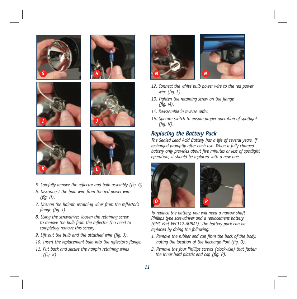 Global Machinery Company VEC117 User Manual | Page 11 / 16