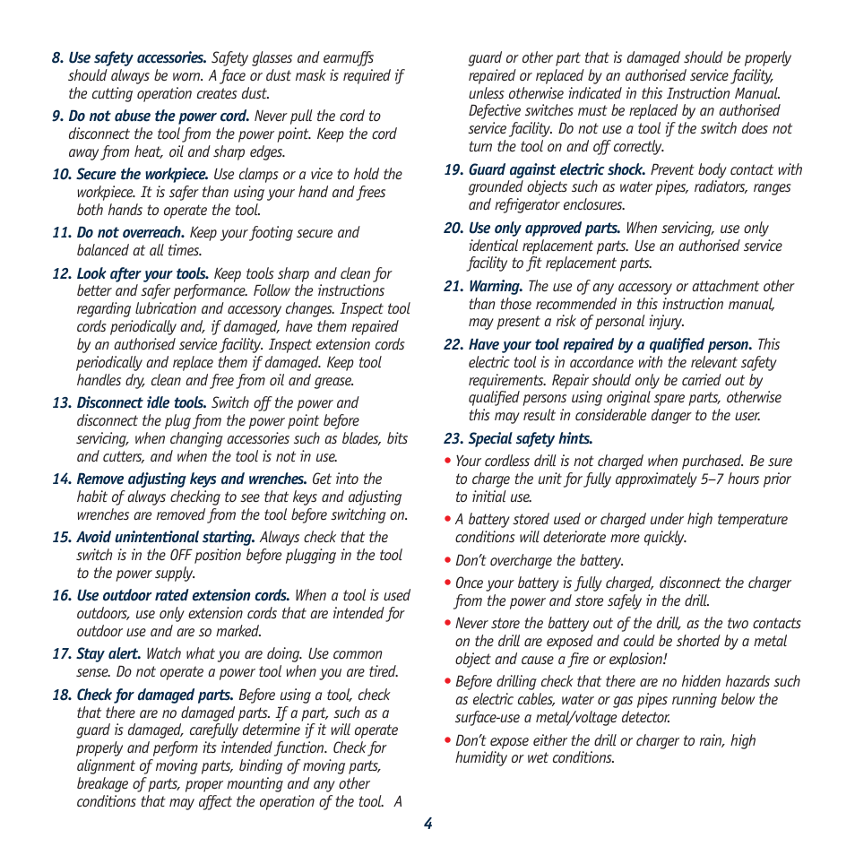 Global Machinery Company 444B User Manual | Page 4 / 8
