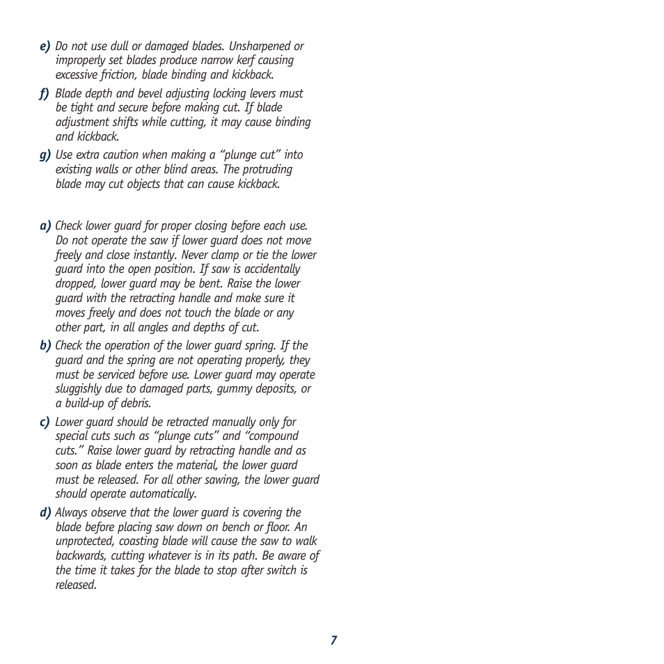 Global Machinery Company LS236LS User Manual | Page 7 / 15