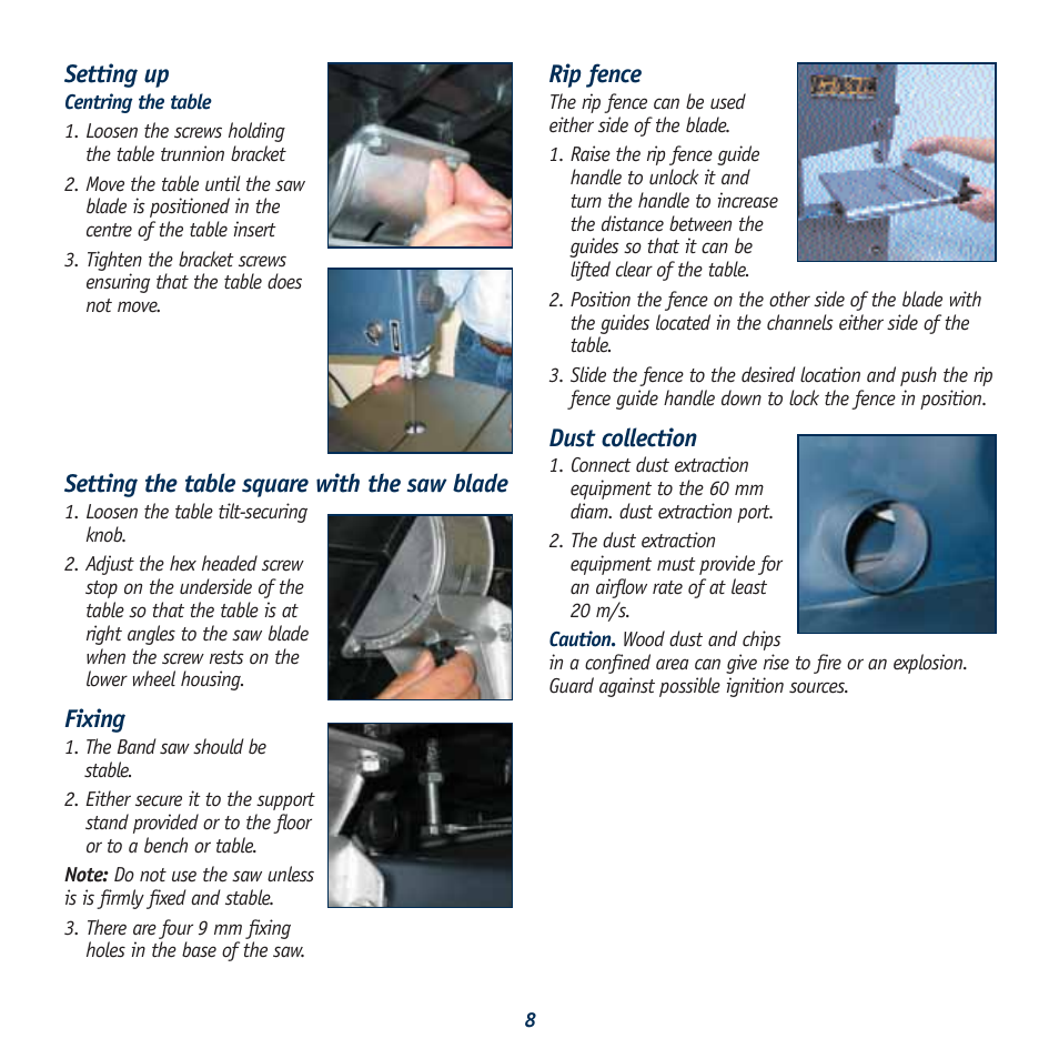 Global Machinery Company RBS10 User Manual | Page 8 / 11