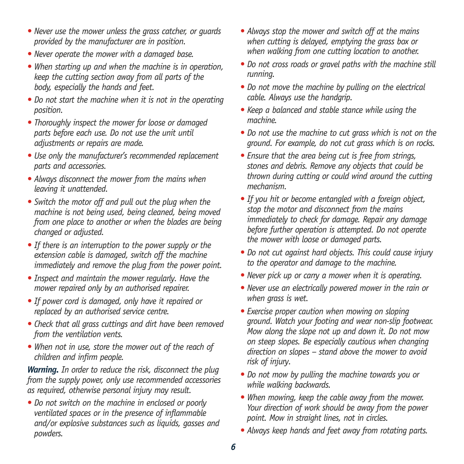 Global Machinery Company HC1500 User Manual | Page 6 / 14