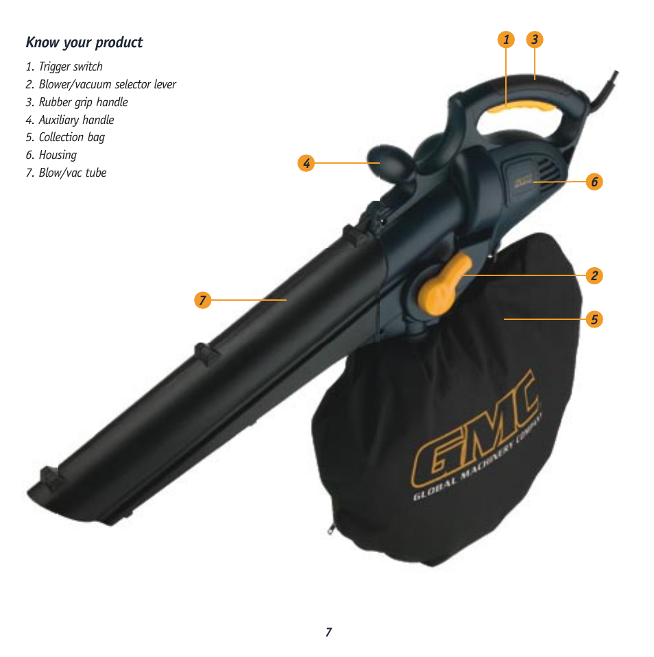 Global Machinery Company BV2400 User Manual | Page 7 / 11