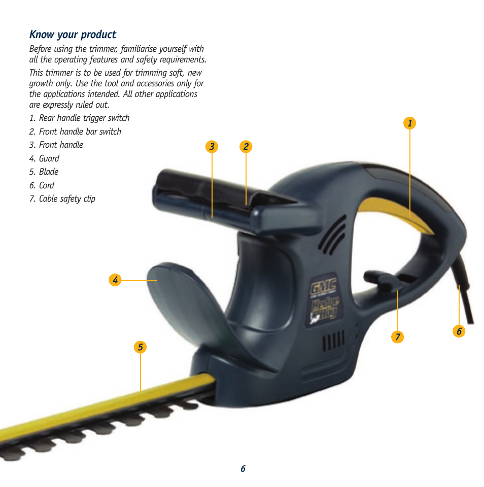 Global Machinery Company BHT500 User Manual | Page 6 / 10