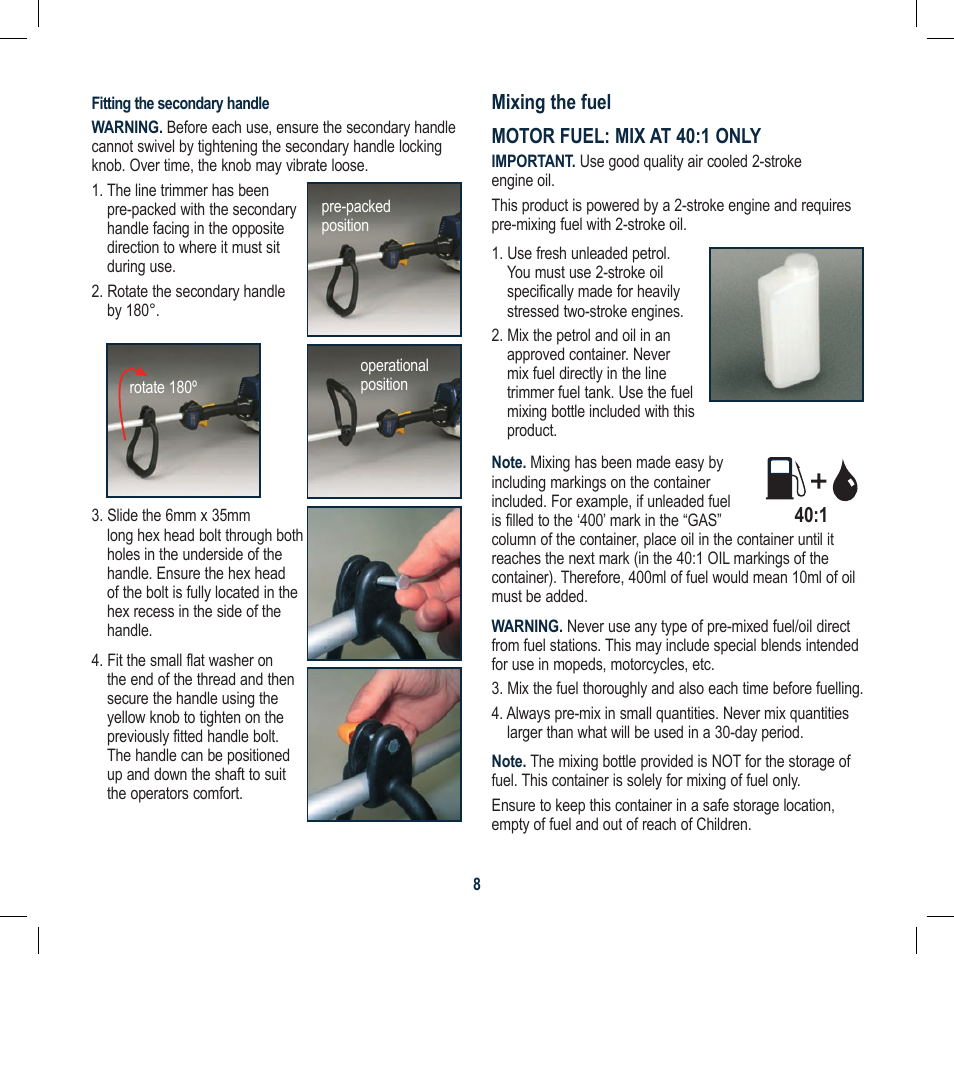 Global Machinery Company LTP25SS User Manual | Page 8 / 16