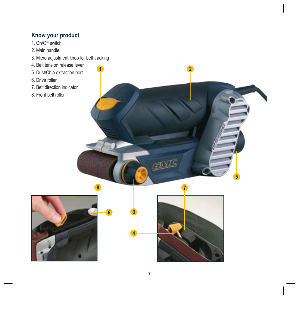 Global Machinery Company PBSM User Manual | Page 7 / 12