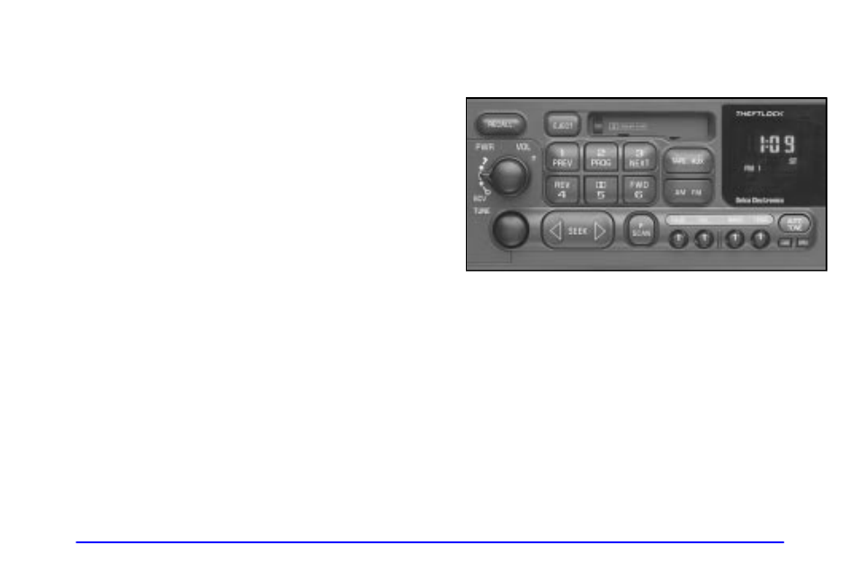 Fm stereo with cassette tape player and | Global Machinery Company Sierra 1999 User Manual | Page 173 / 432