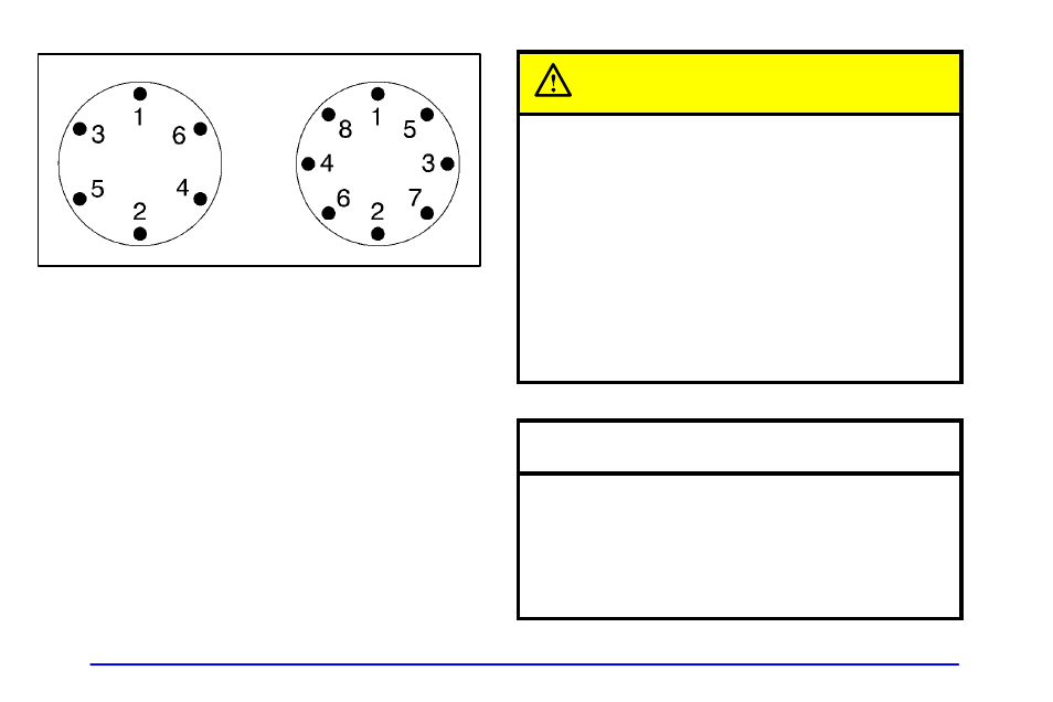 Caution, Notice | Global Machinery Company Sierra 1999 User Manual | Page 290 / 432