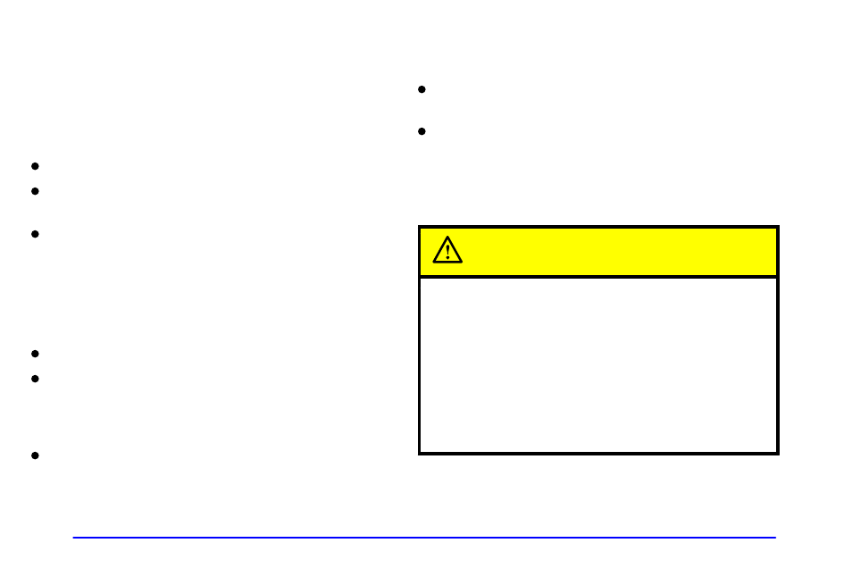 Caution | Global Machinery Company Sierra 1999 User Manual | Page 38 / 432