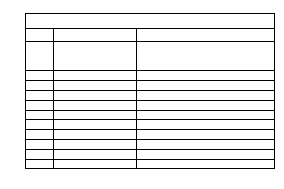 Maintenance record | Global Machinery Company Sierra 1999 User Manual | Page 405 / 432