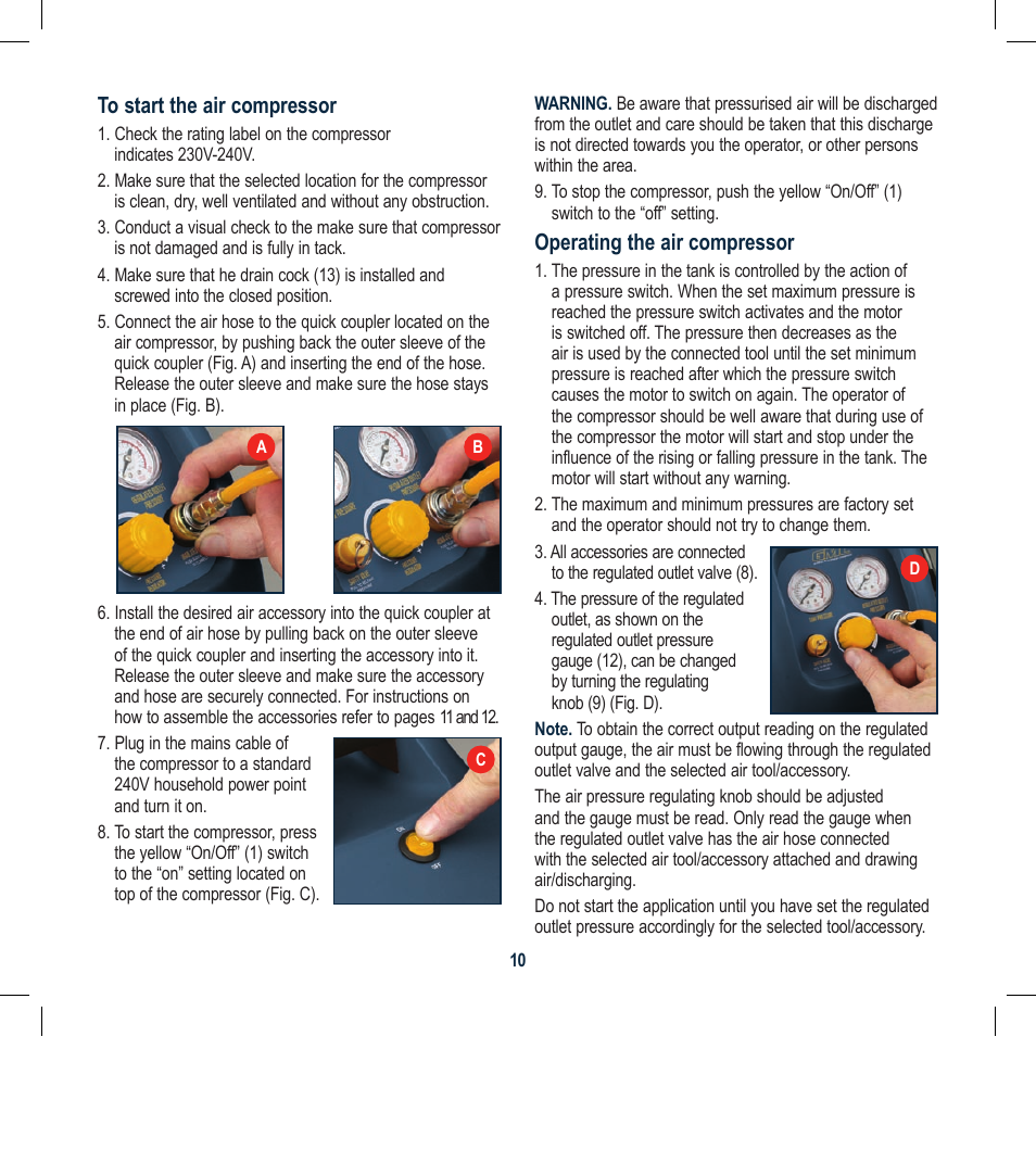 Global Machinery Company MOC6L User Manual | Page 10 / 20