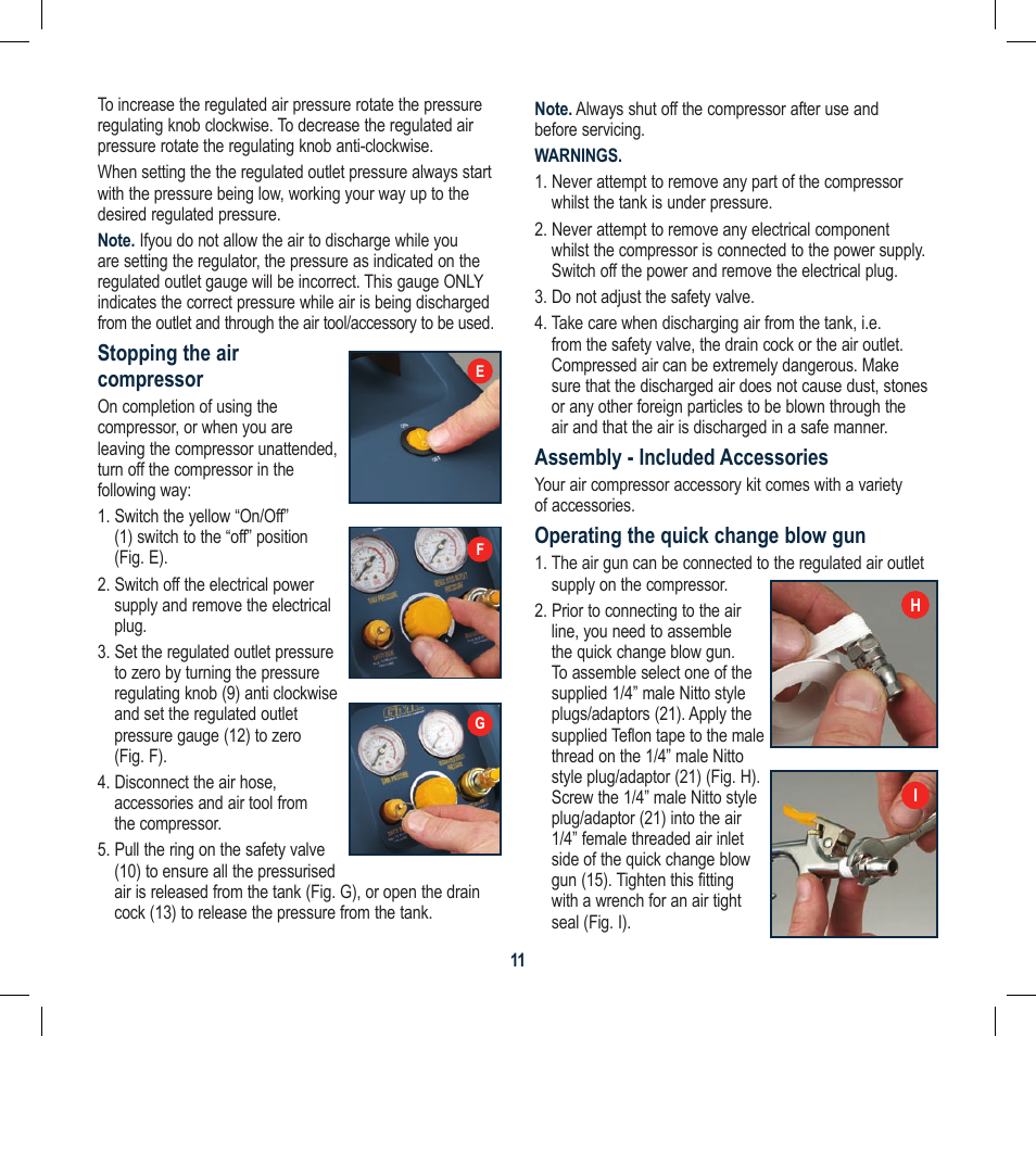 Global Machinery Company MOC6L User Manual | Page 11 / 20