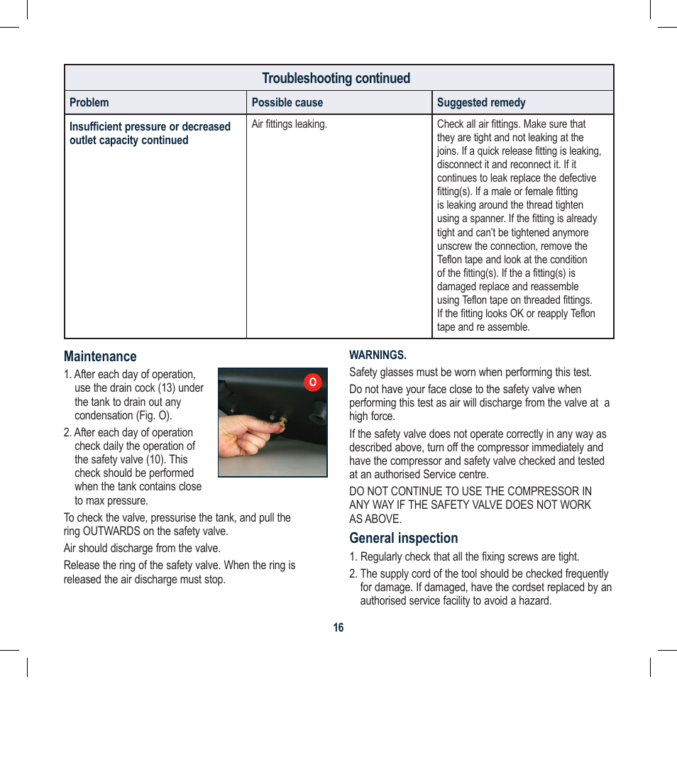 Global Machinery Company MOC6L User Manual | Page 16 / 20
