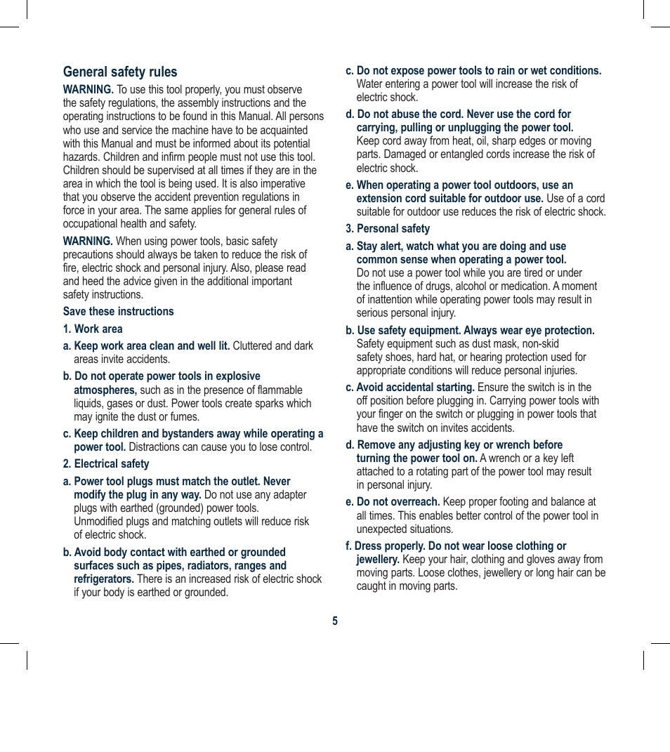 Global Machinery Company MOC6L User Manual | Page 5 / 20