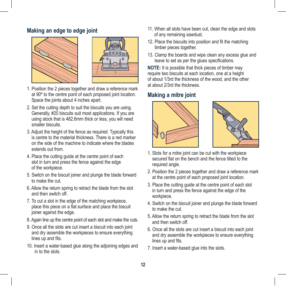 Global Machinery Company BJ600 User Manual | Page 12 / 16
