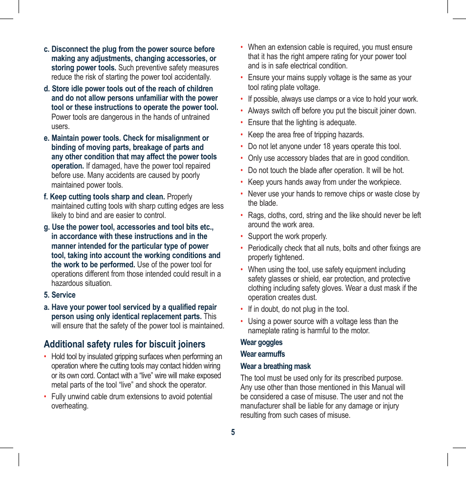 Global Machinery Company BJ600 User Manual | Page 5 / 16
