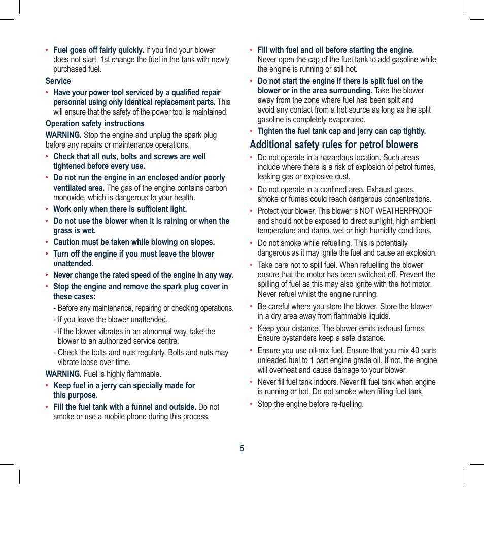 Global Machinery Company BPB41 User Manual | Page 5 / 16