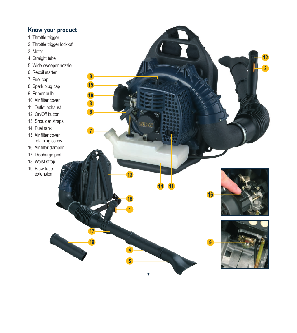 Global Machinery Company BPB41 User Manual | Page 7 / 16