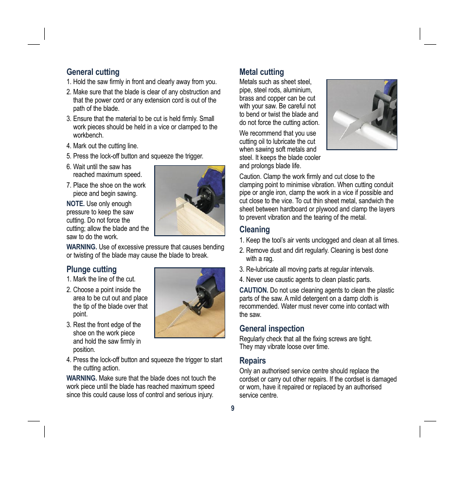 Global Machinery Company MXR56 User Manual | Page 9 / 12