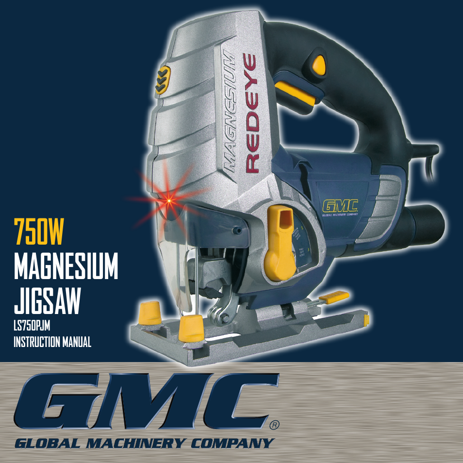 Global Machinery Company LS750P JM User Manual | 12 pages