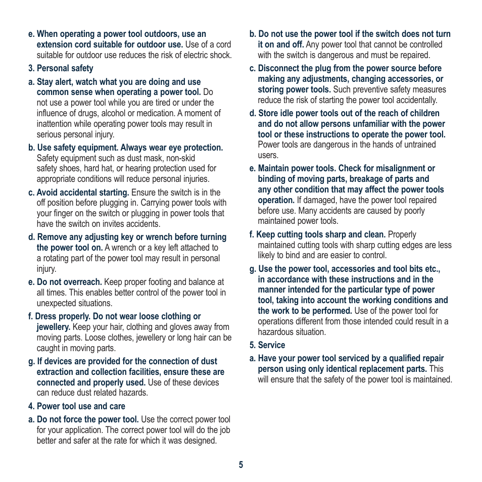 Global Machinery Company LS750P JM User Manual | Page 5 / 12