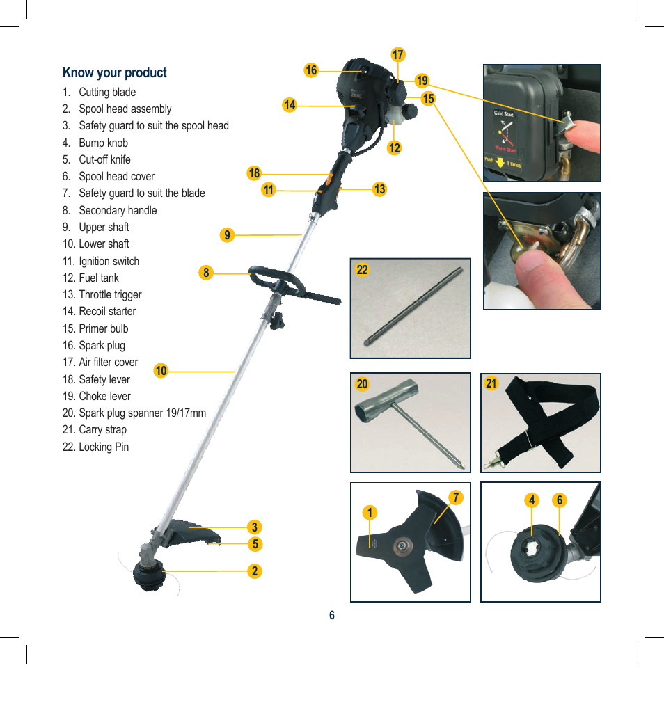 Global Machinery Company 25CC User Manual | Page 6 / 16