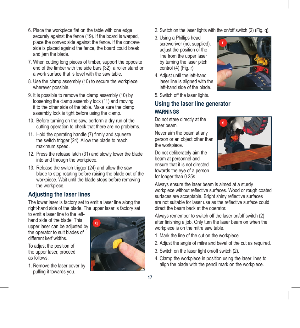 Global Machinery Company CDB305MS User Manual | Page 17 / 20