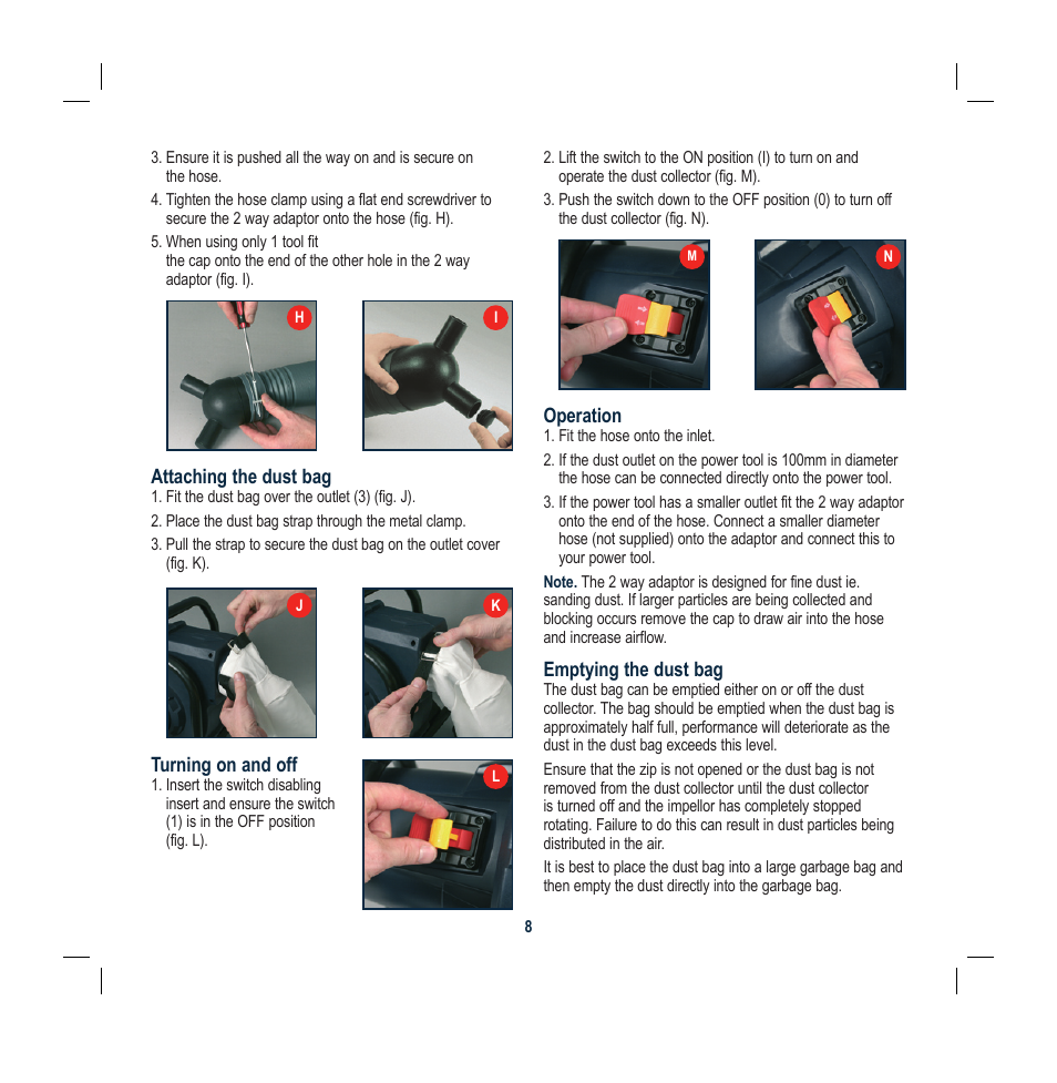 Global Machinery Company DC750 User Manual | Page 8 / 12