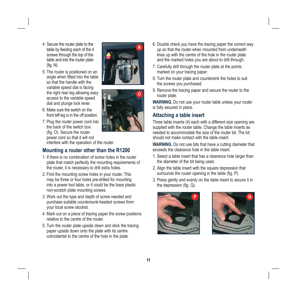Global Machinery Company RT300 User Manual | Page 11 / 16