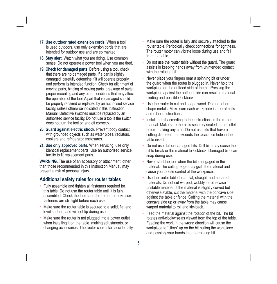 Global Machinery Company RT300 User Manual | Page 5 / 16