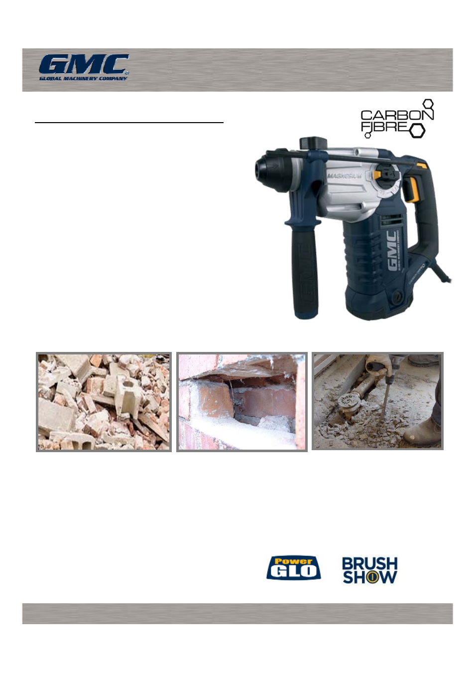 Global Machinery Company CRHD950CF User Manual | 2 pages