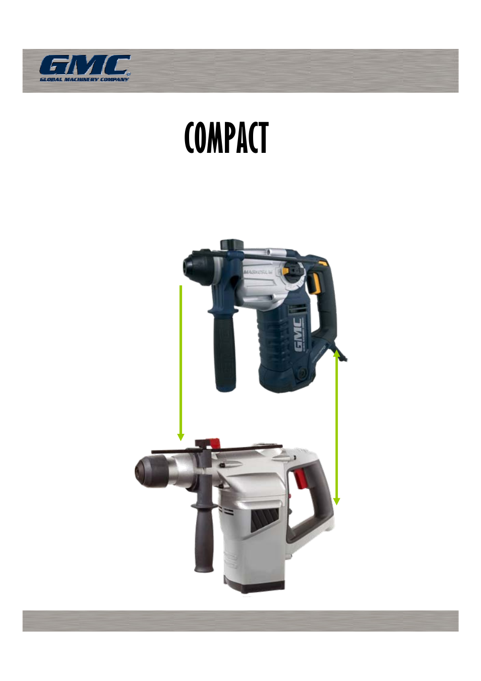 Compact | Global Machinery Company CRHD950CF User Manual | Page 2 / 2