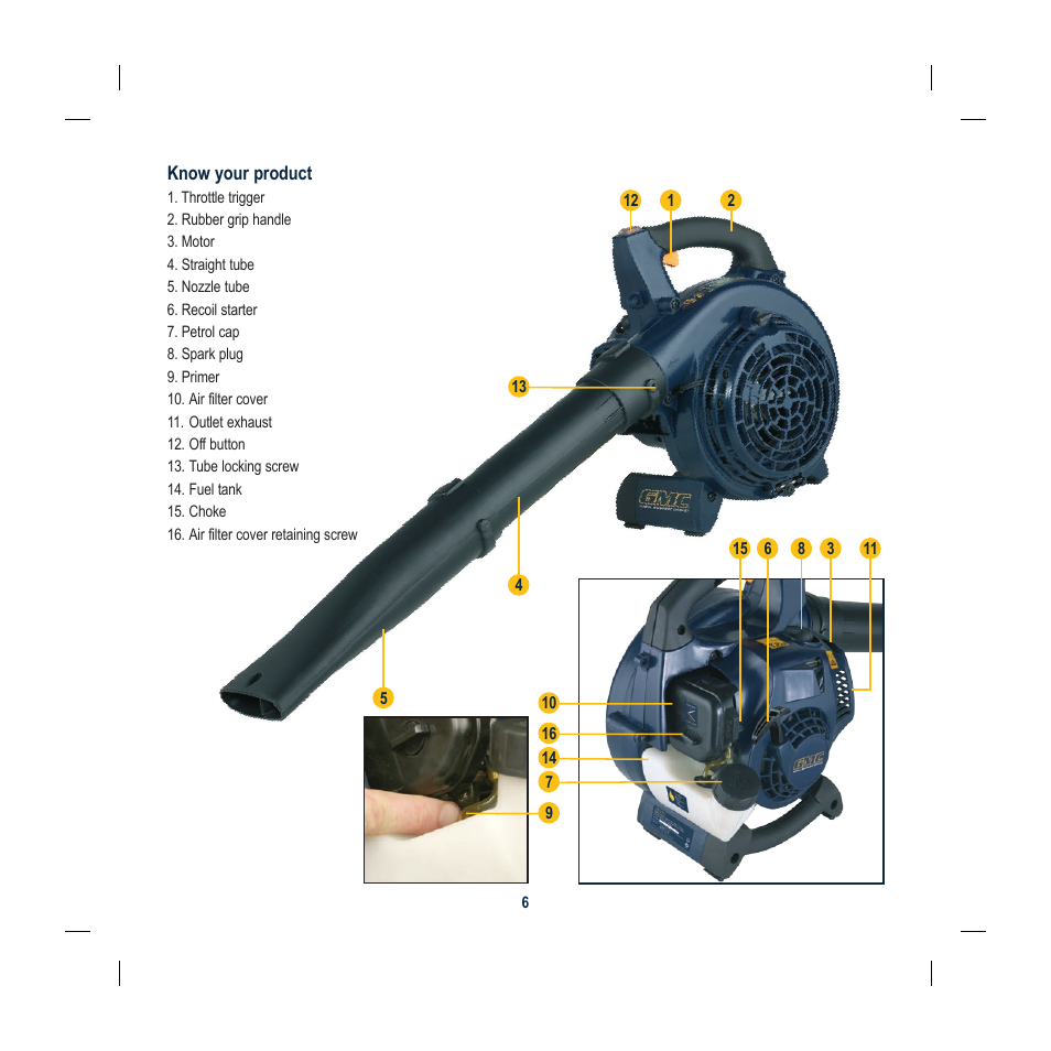 Global Machinery Company PB26D User Manual | Page 6 / 12