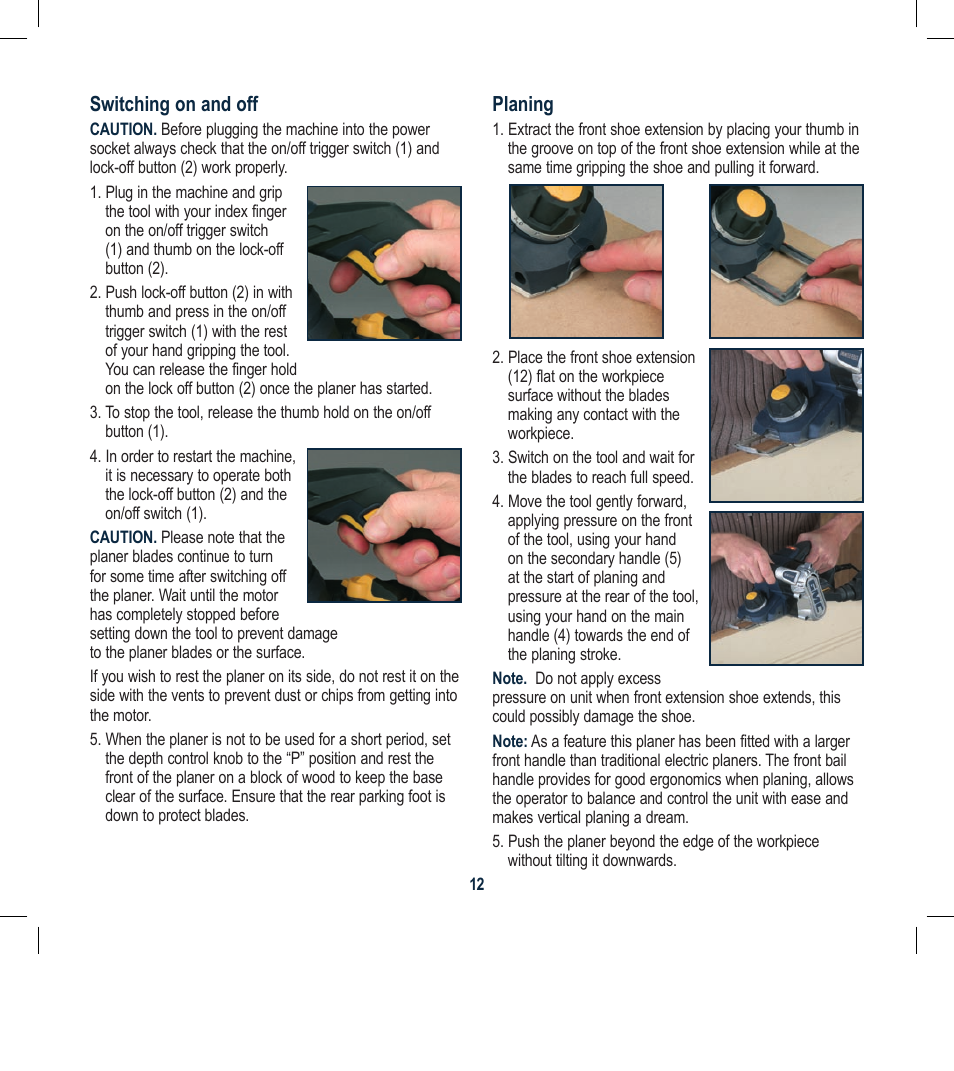 Global Machinery Company 3BVSIPCF User Manual | Page 12 / 16