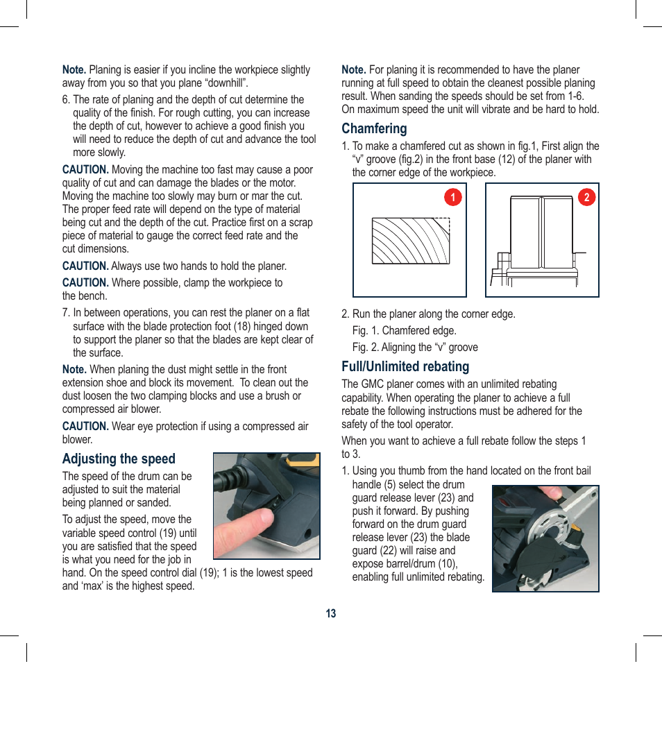 Global Machinery Company 3BVSIPCF User Manual | Page 13 / 16