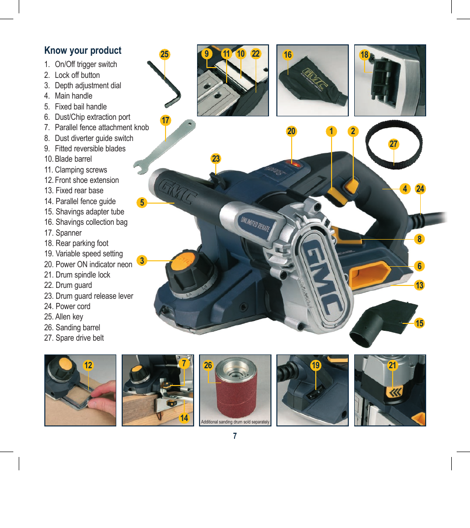 Global Machinery Company 3BVSIPCF User Manual | Page 7 / 16