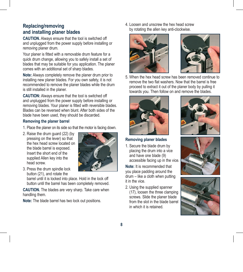 Global Machinery Company 3BVSIPCF User Manual | Page 8 / 16