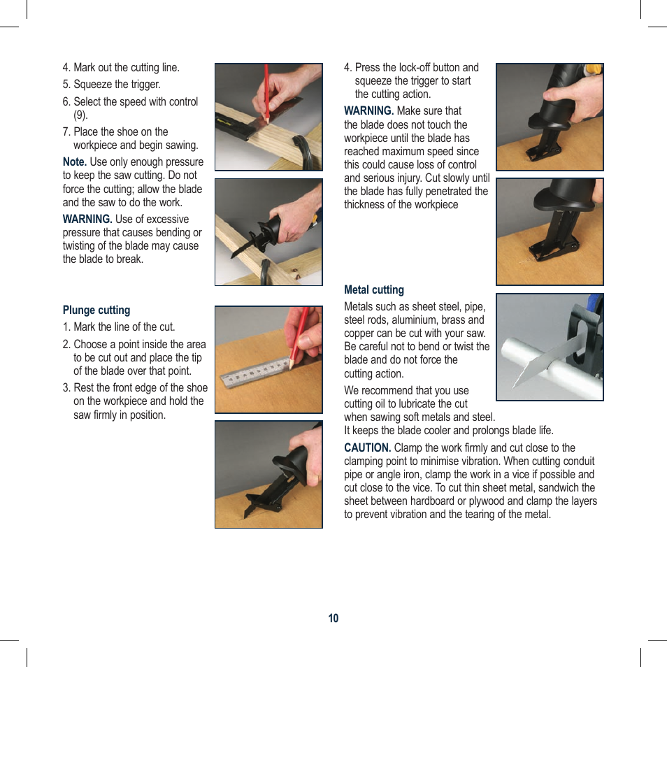 Global Machinery Company RC1200 User Manual | Page 10 / 12