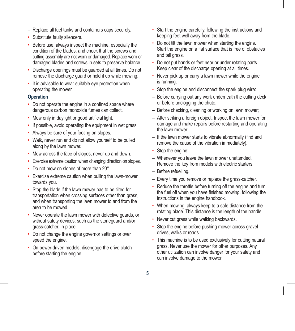 Global Machinery Company RL501A User Manual | Page 5 / 16