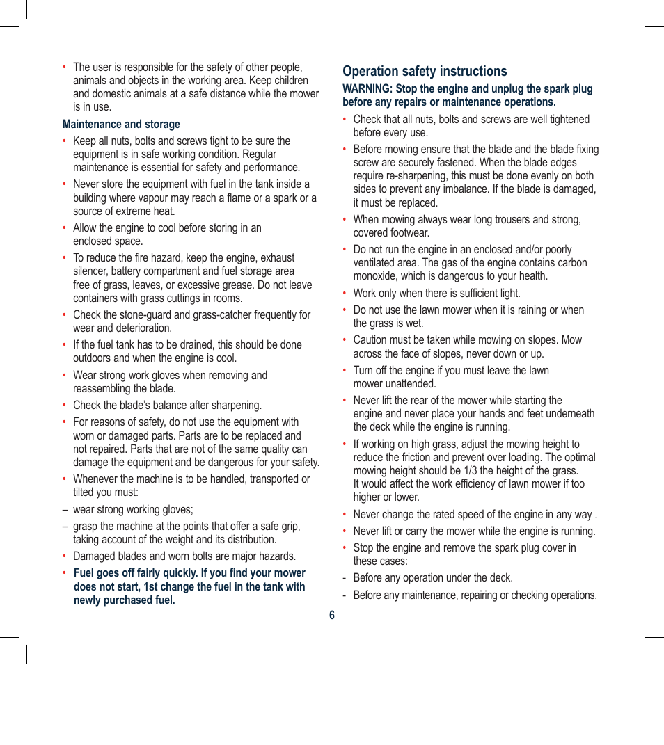 Global Machinery Company RL501A User Manual | Page 6 / 16