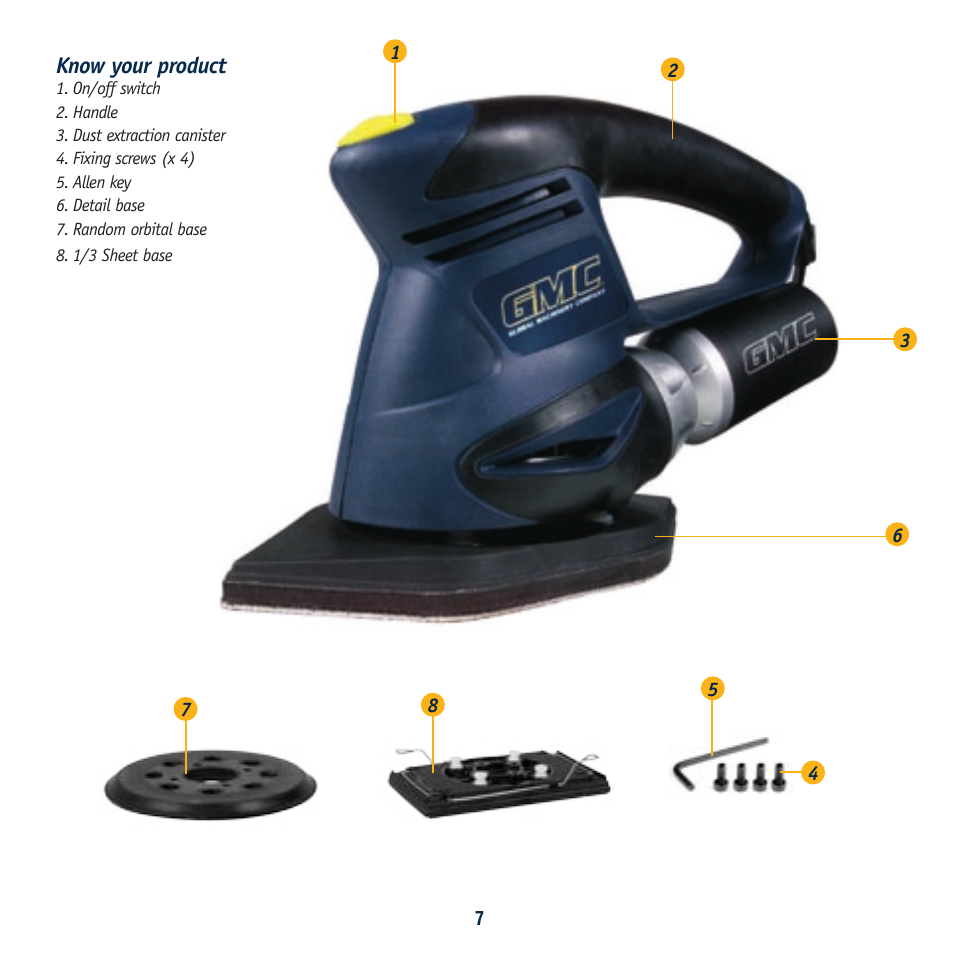 Global Machinery Company 230W User Manual | Page 7 / 12