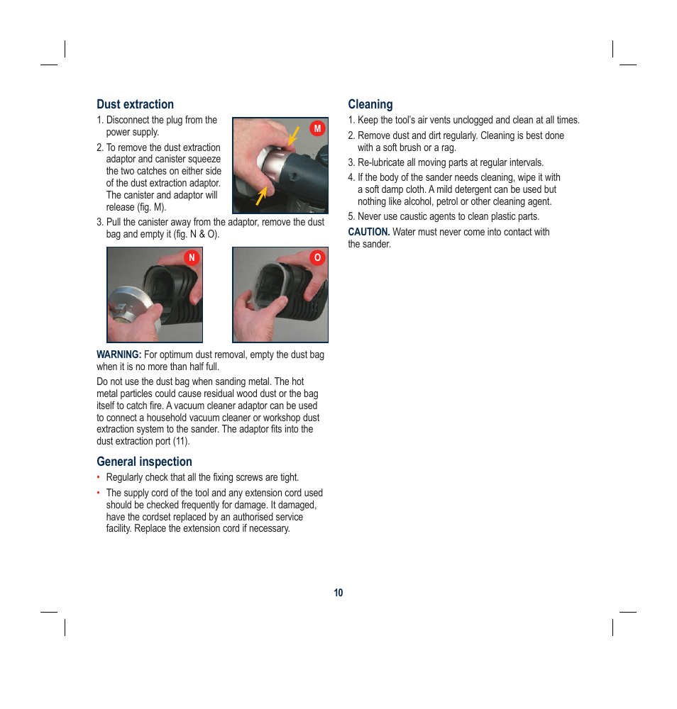 Global Machinery Company BS900M User Manual | Page 10 / 12