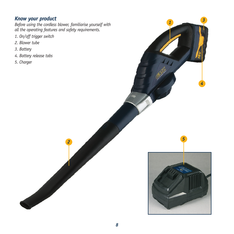 Global Machinery Company CBL18 User Manual | Page 8 / 12