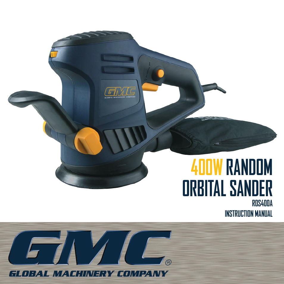 Global Machinery Company ROS400A User Manual | 12 pages