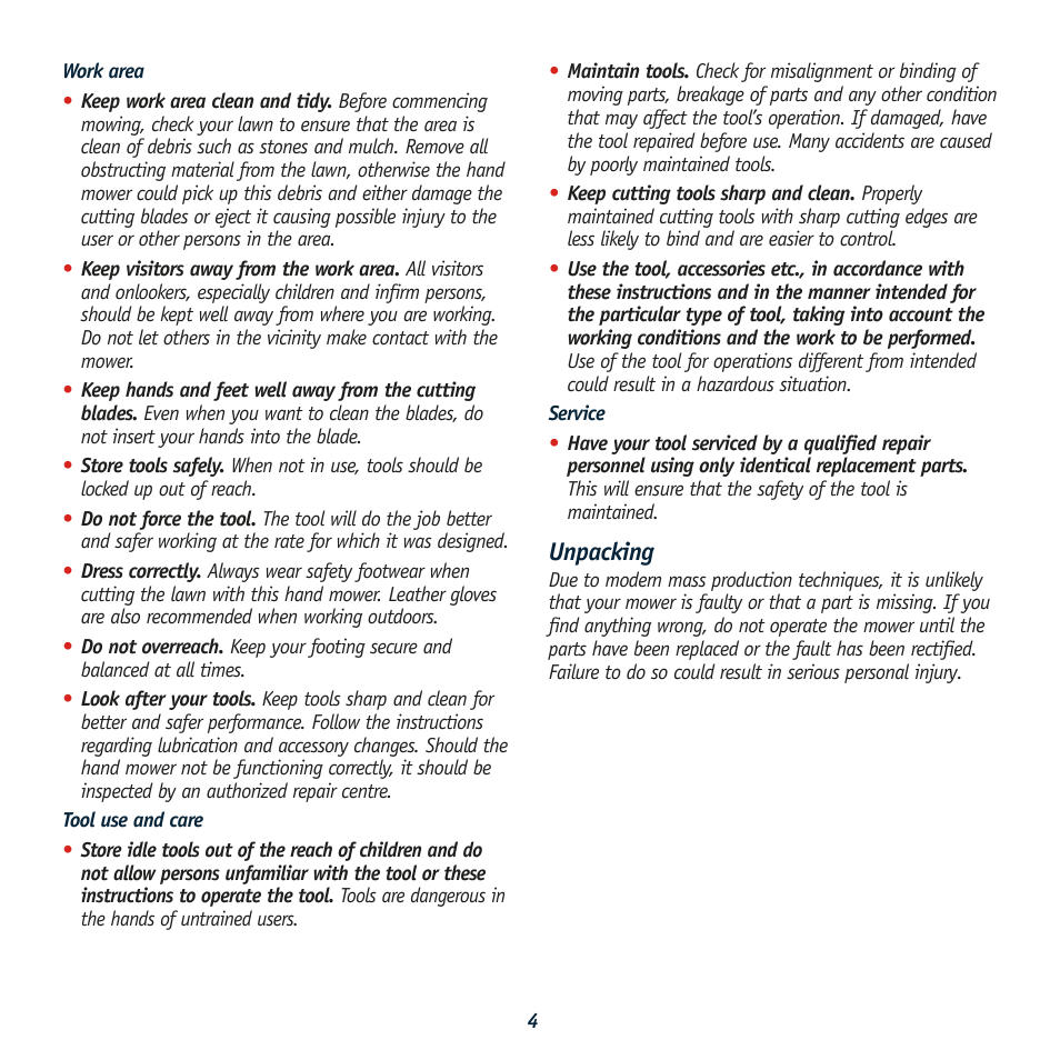 Unpacking | Global Machinery Company HM 350C User Manual | Page 4 / 7